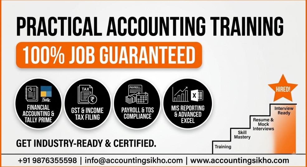 best accounting training with job guarantee
