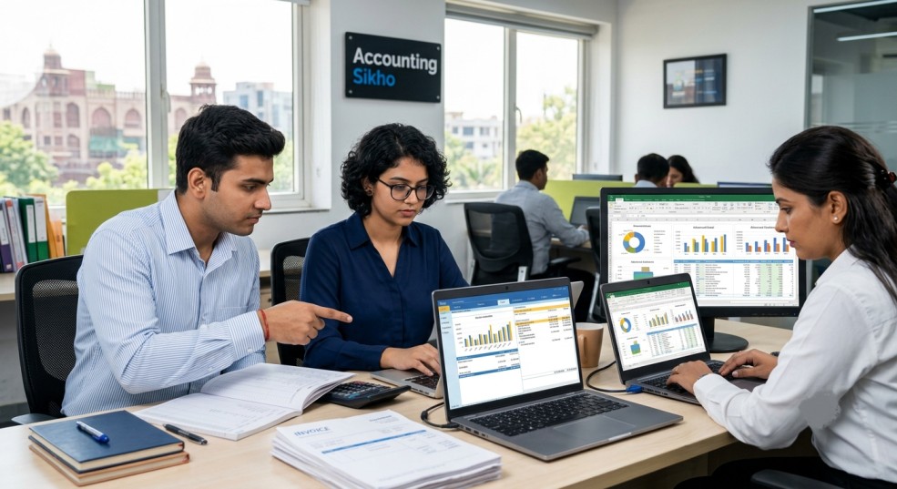 Accounting Training & Job in Delhi